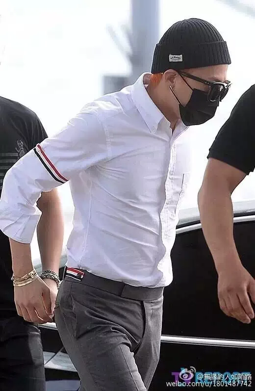 TB Classic Style European Station Spring and Summer Catwalk New Long-sleeved Oxford Visit Men's Shirt GD with The Same Style