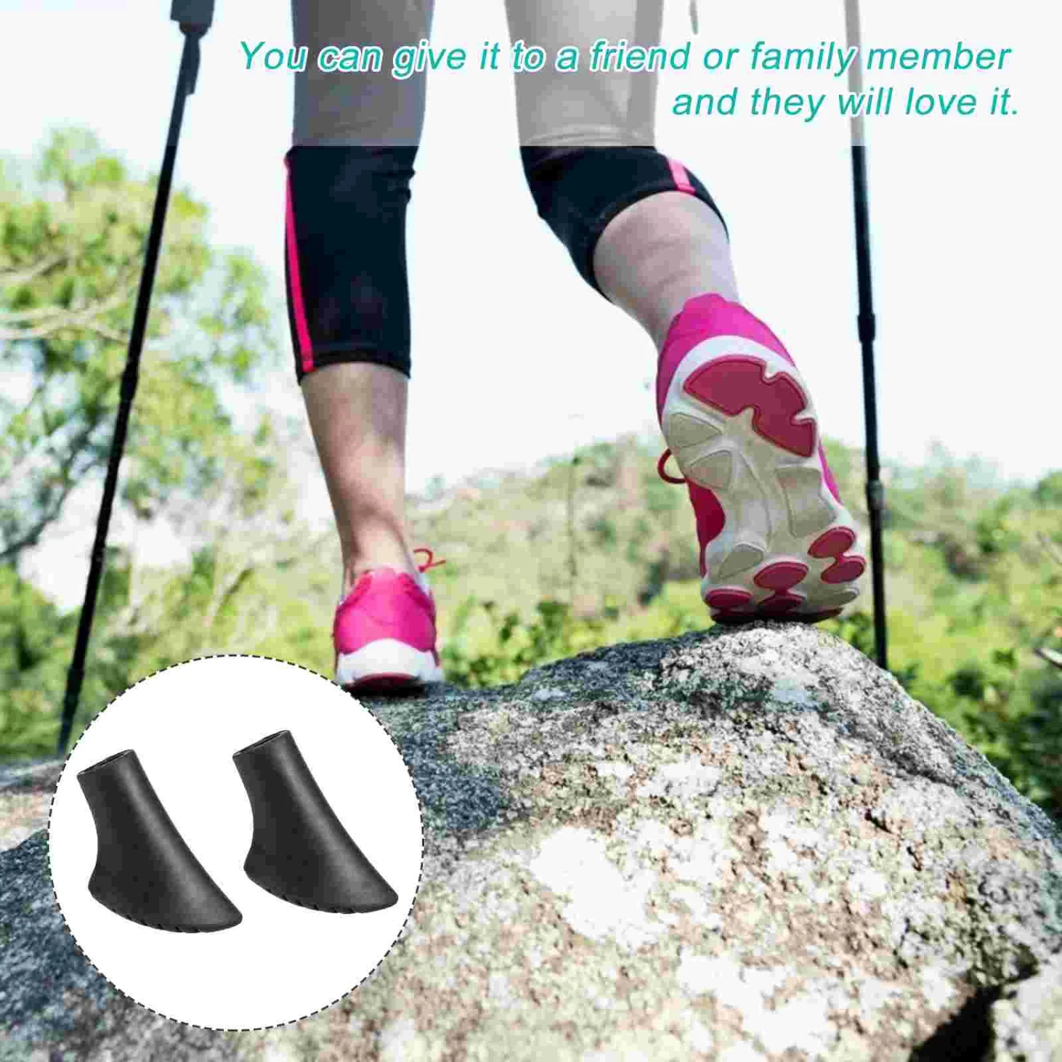 16 шт. наконечники из ПВХ для тропических палок утолщенные защитные