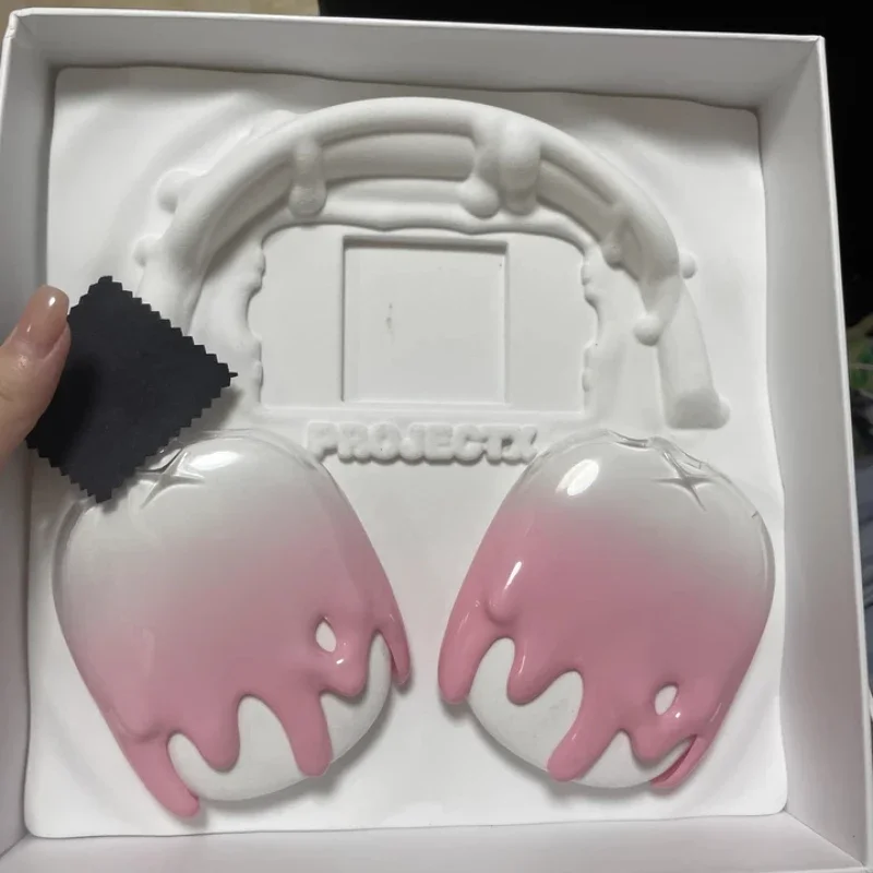 Airpods Pro Max чехол для телефона Y2K черные наушники в форме капли воды аксессуары