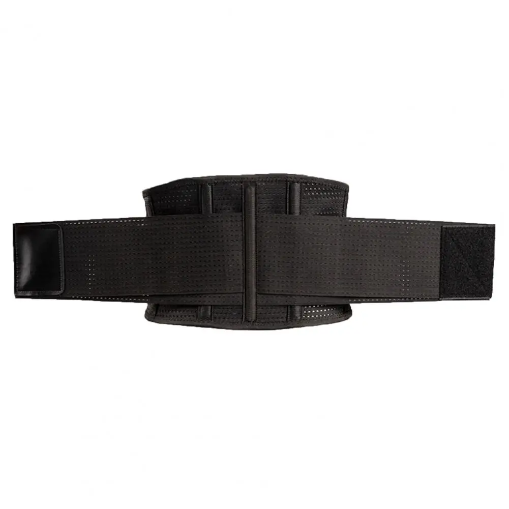 

Waist Trimmer Belt Sweat-Absorption Ergonomic Design Comfortable Elasticity Adjustable Protect Waist with Steel Plate Support