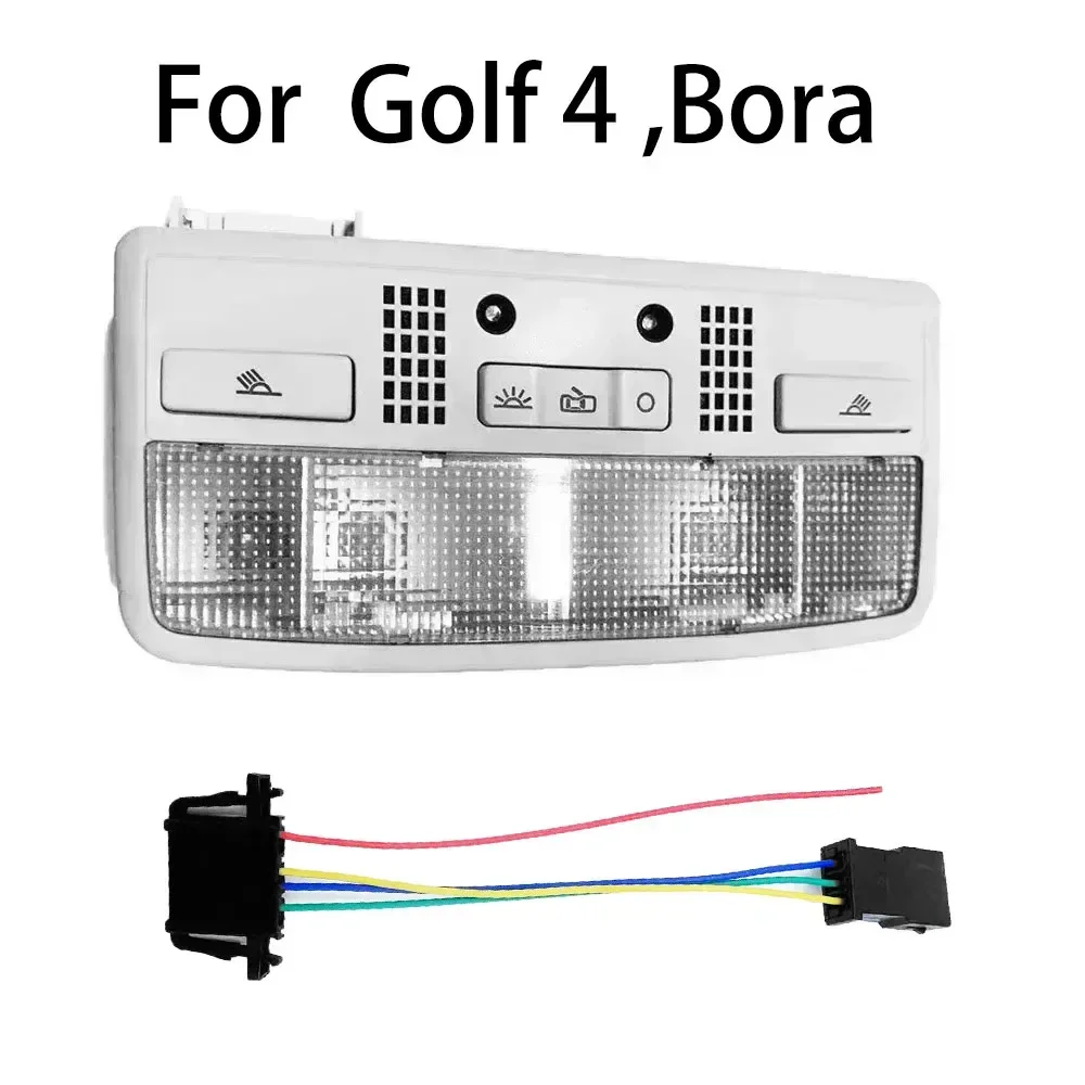 

3BD 947 105 2EN 3B7 947 105F 3BD 947105 Купольный светильник серого цвета, интерьерная лампа для чтения, красная лампочка для Passat B5 Golf 4, Bora