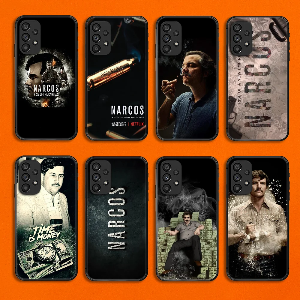 

Narcos Pablo Escobar Phone Case Cover For Samsung Galaxy A S Note 8 9 10 12 13 20 21 32 33 50 51 52 53 71 FE Plus Ultra Black