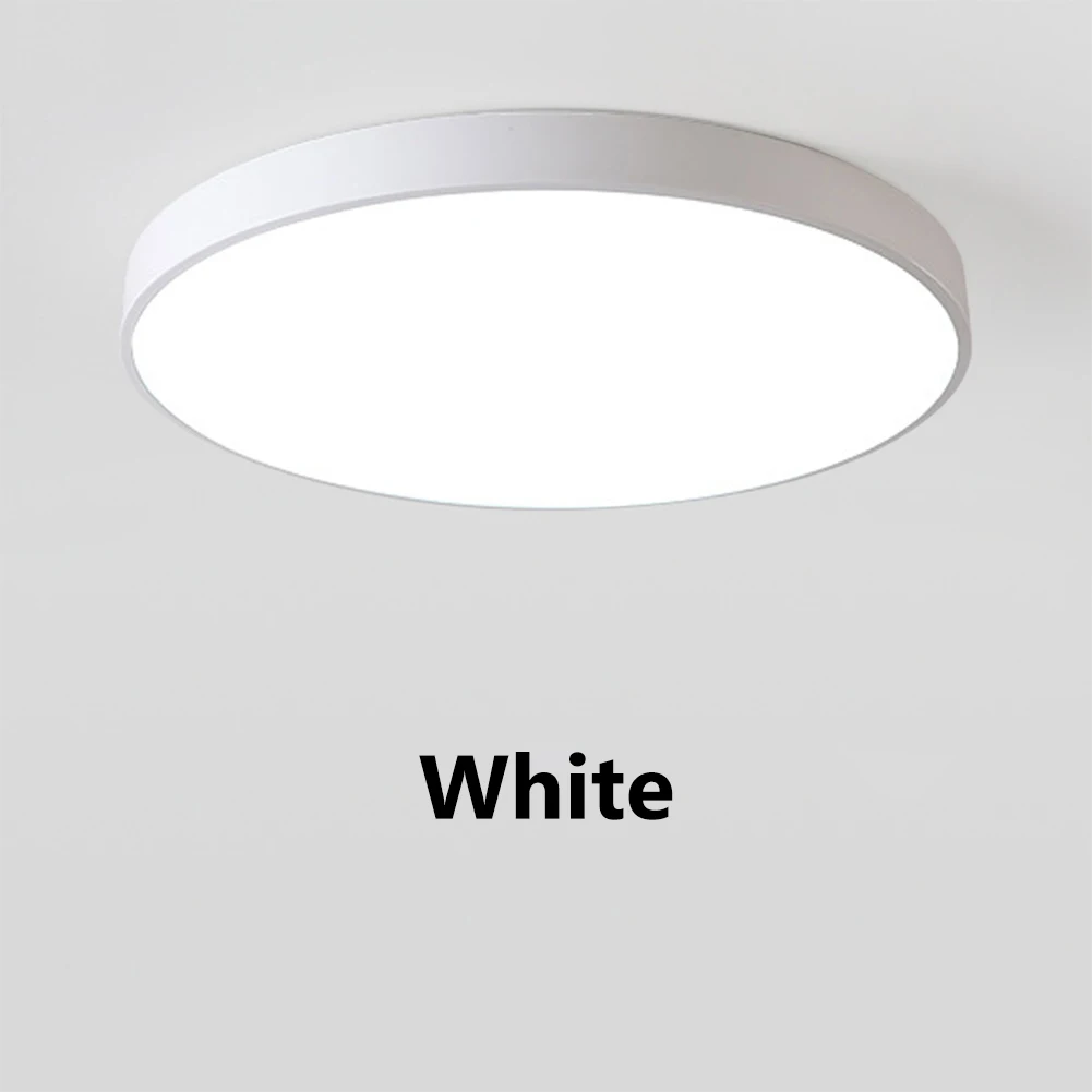 

Flush Mount Remote Dimmable Panel Lamp White 18W 12" Modern LED Ceiling Light Dimmable Ceiling Lights 30cm White LED Remote