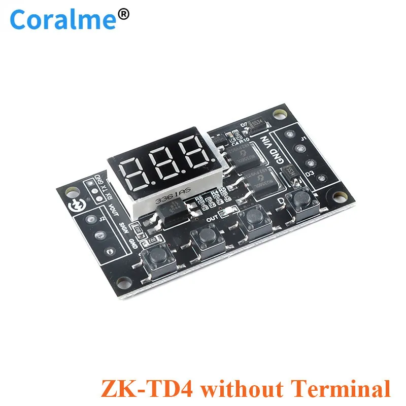 Релейный модуль включения/выключения с LED цифровым дисплеем 0 1 ~ 999 мин |