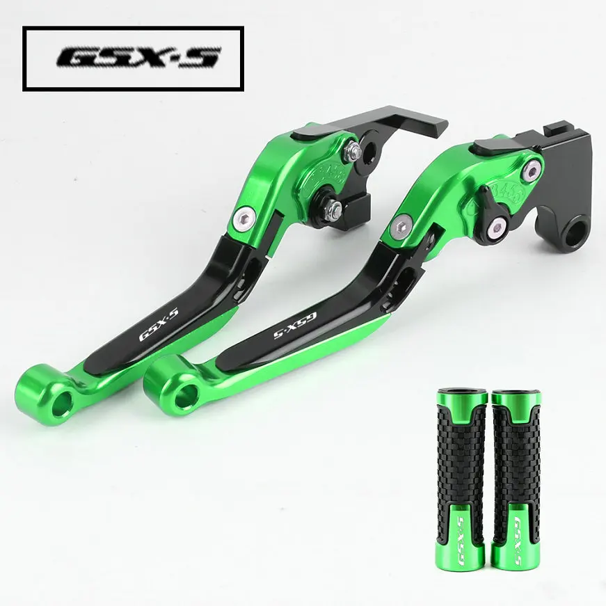 

Motorcycle Adjustable Brake Clutch Levers Handlebar grip Handle Hand Grips Set For SUZUKI GSX-S1000 GSXS1000 F / ABS 2015-2019