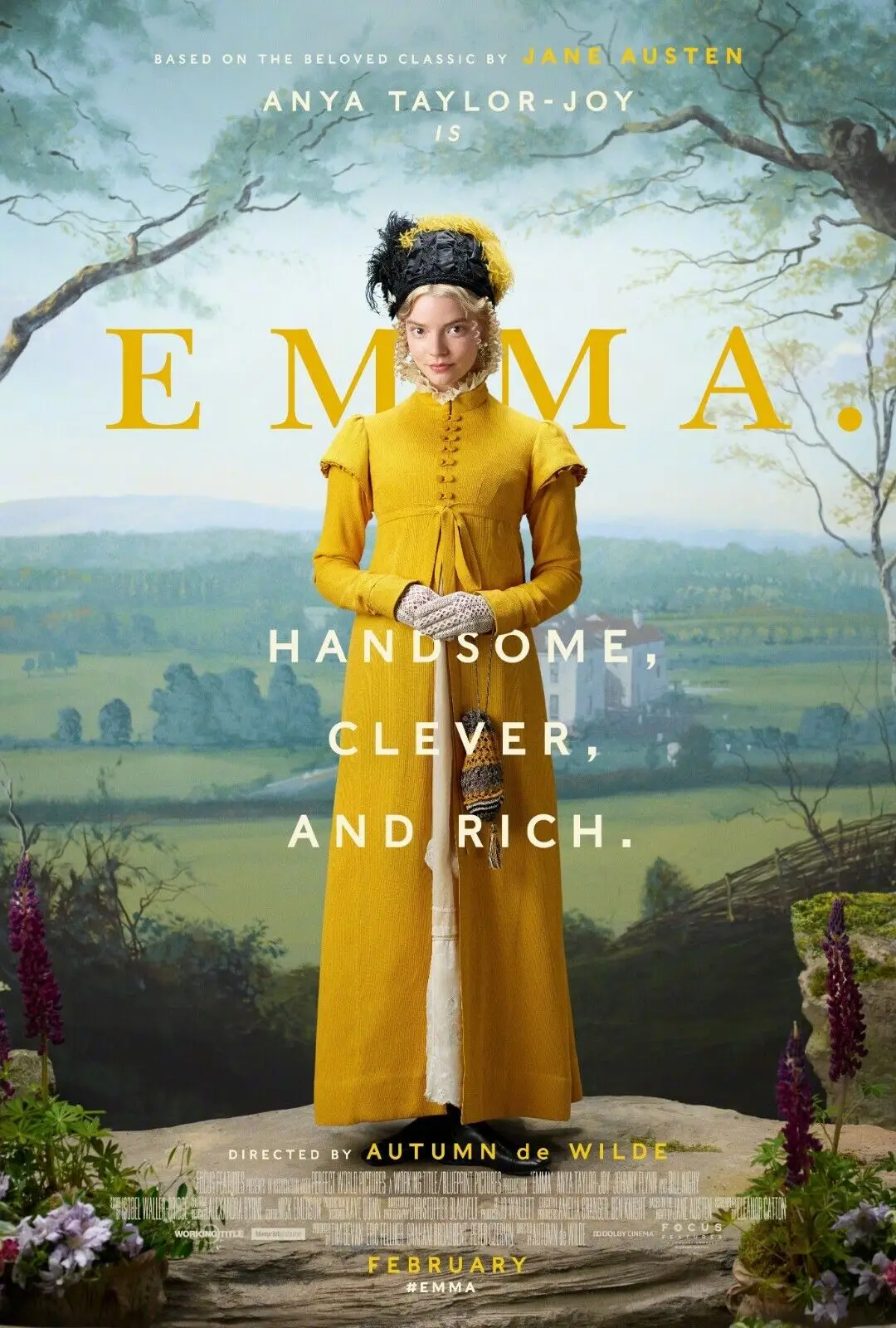 

Emma Movie Art Picture Print Silk Poster Home Wall Decor