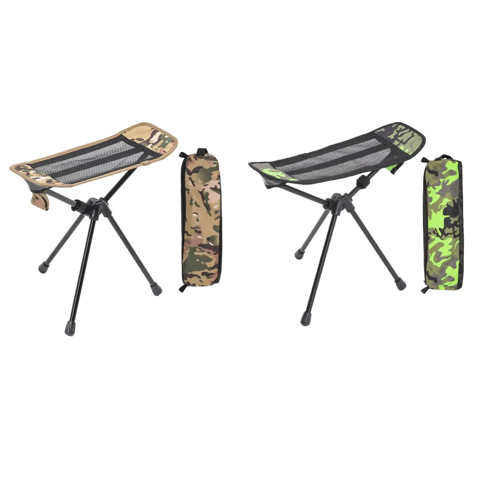 

Portable Footstool Lightweight Stools Footrest Stool with Carry Bag Folding Chair recliner for Garden Beach Fishing BBQ Hiking