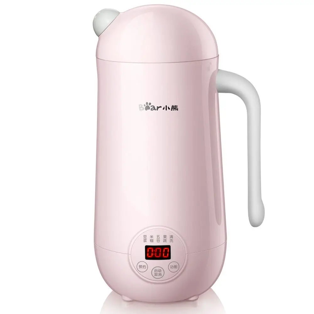 

Cute Food Blender Mini Portable Food Mixer Multifunctional Home Smart Soymilk Maker 350ML Stainless Steel Kitchen Appliance