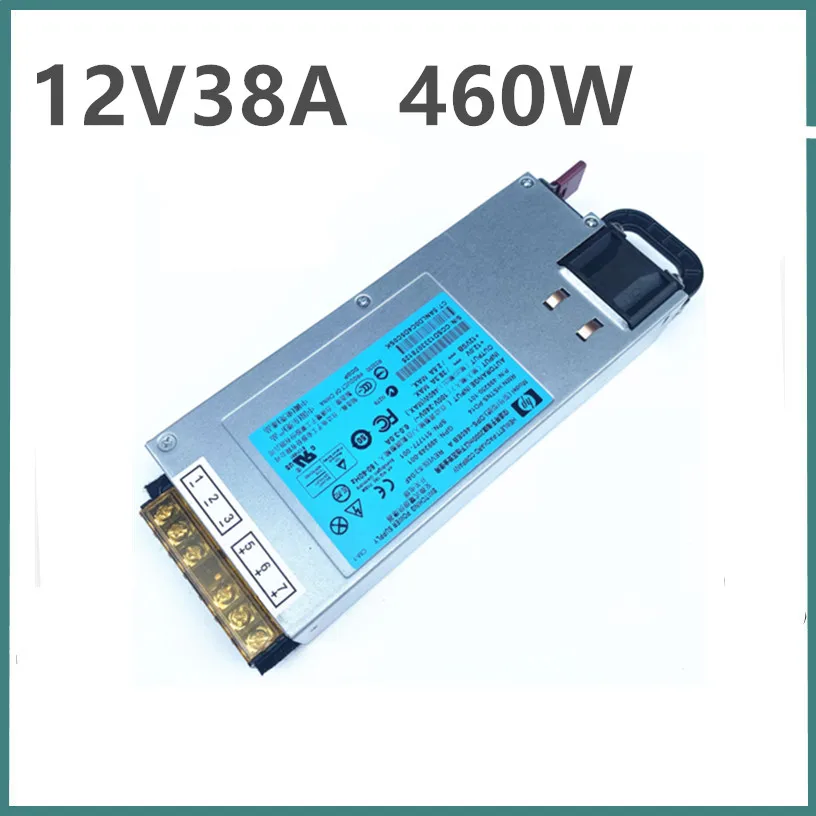 for HP 12V38A 460W server power supply 40A switching power supply LED aircraft model audio amplifier mute