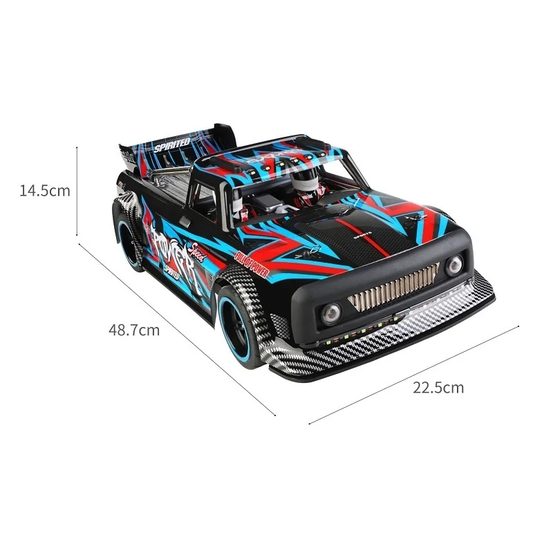 

WLtoys 104072 1:10 4WD 60KM/H 2.4G RC Car 3650 Brushless Electric High Speed Off-Road Drift Car Toys For Children