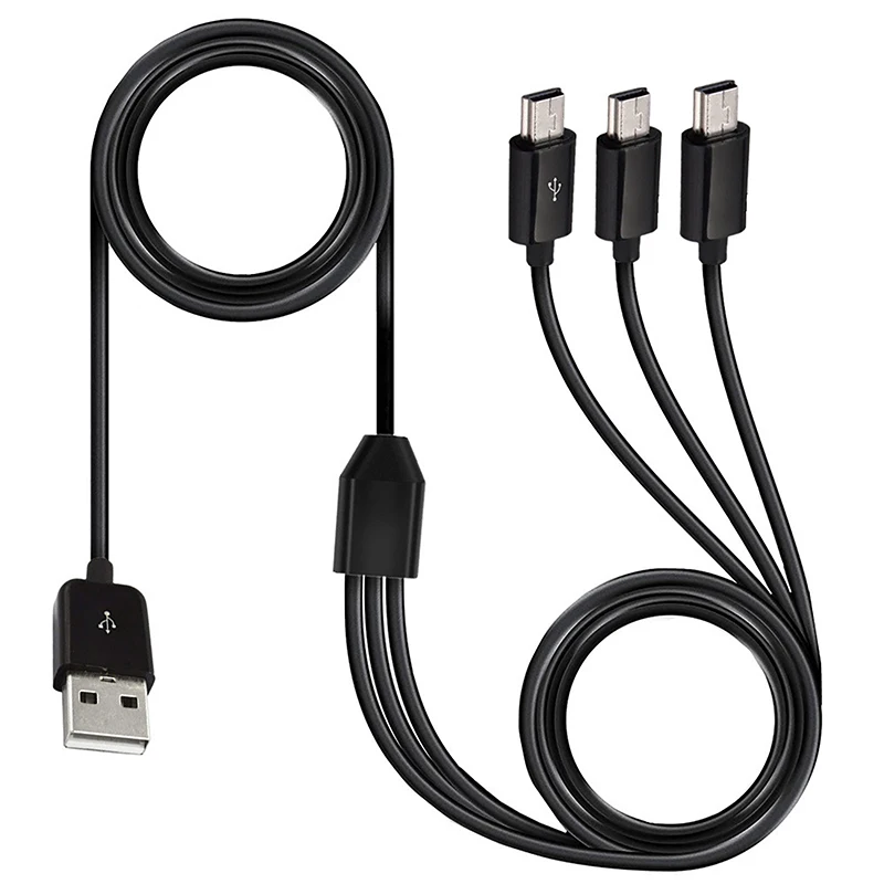 

1Pc 1M 3 in 1 USB A Male 1 to 3 Mini USB 5pin Mini Usb Data Charger Cable 1Meter Fast Charging Mini USB Y Splitter Cable