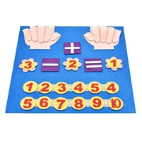 felt board math toy learn calculate teaching aids toy for kids kindergarten number blocks counting toys teaching resources