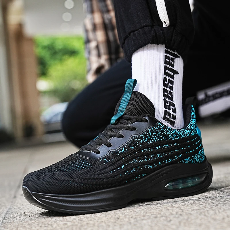 New Men's Running Shoes Professional Light Running Shoes Fashion Outdoor Breathable Jogging Shoes Men's Sneakers Size 39-46