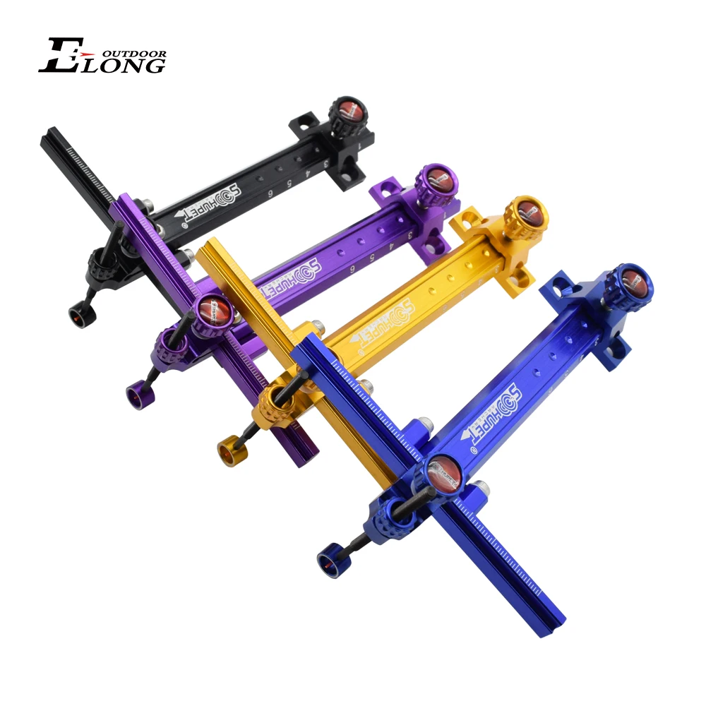 

1 шт. Рекурсивный лук ELONG 6-дюймовый металлический CNC алюминиевый сплав конкурентное оборудование для лука и стрелы аксессуары для точки приц...