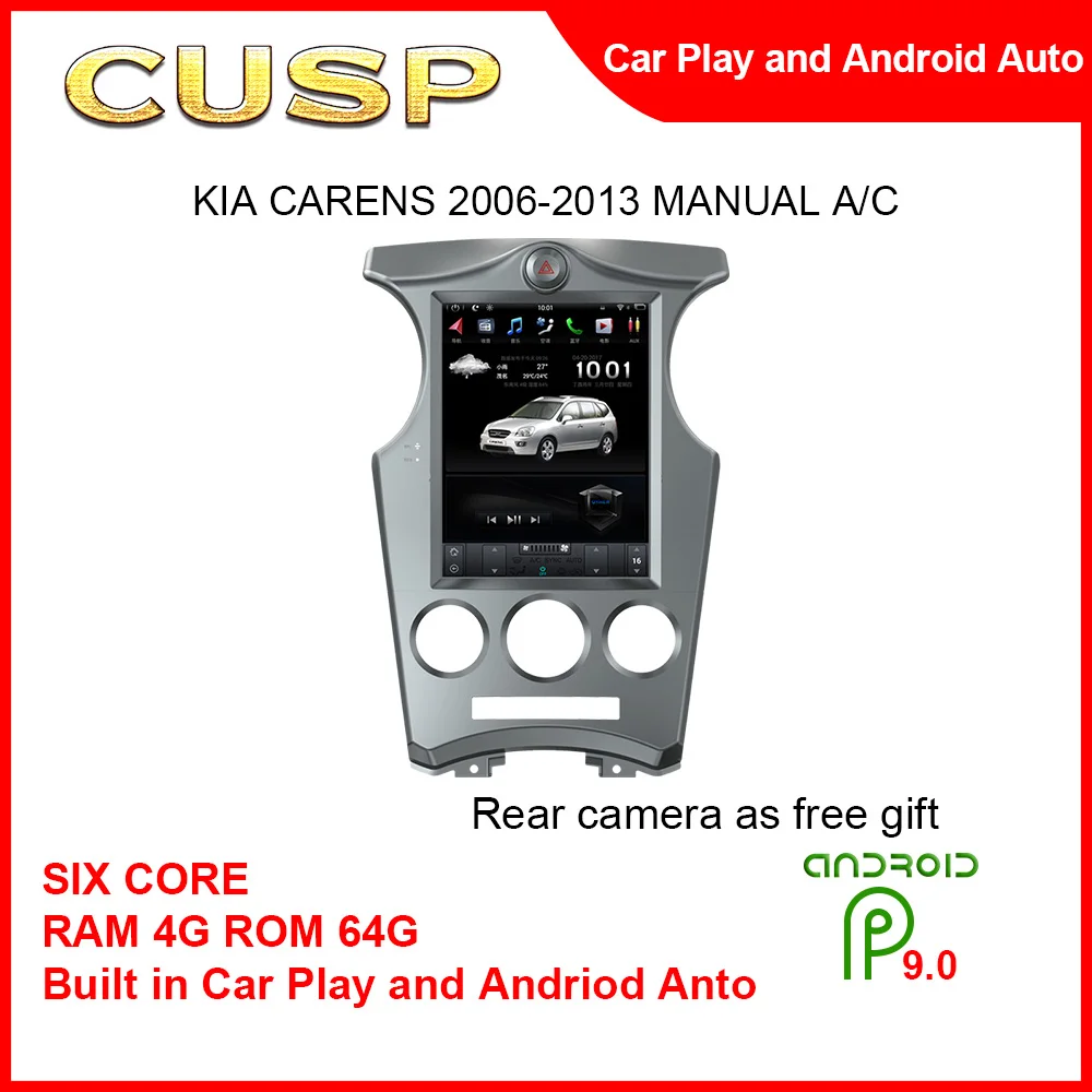 

Автомагнитола в стиле Tesla, сенсорный экран, Android 9,0, 10,4 дюйма, 4 Гб + 64 ГБ, для KIA CARENS 2006-2013, руководство пользователя, стерео, для автомобиля, Android, ...