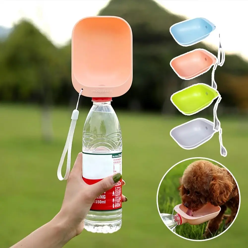 

Dog Travel Water Bottle Portable Outdoor Feeding Water Dispenser Water Bowl Pet Drinking Supplies