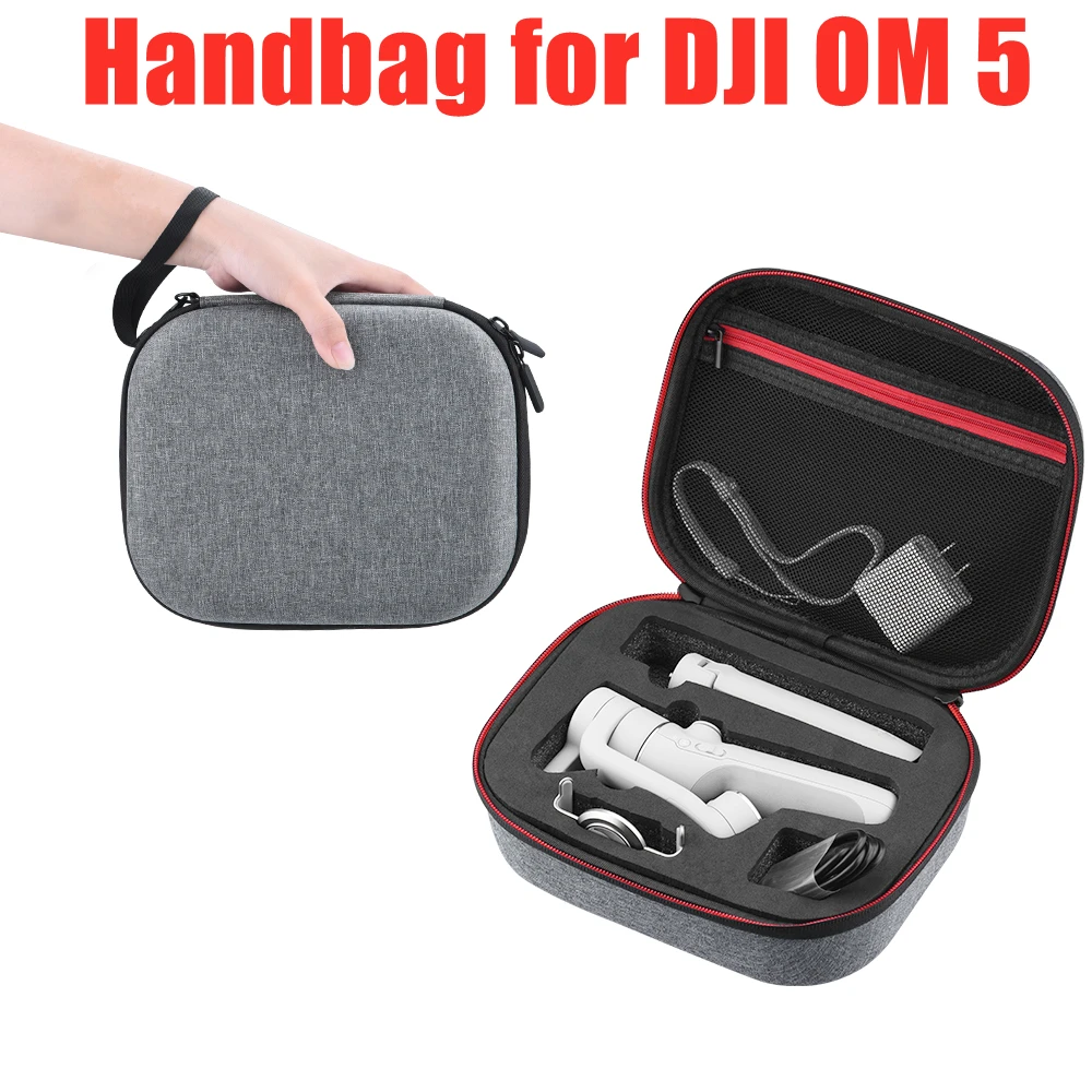 

for DJI OM 5 Storage Bag Stabilizer Portable Handbag for Osmo Mobile 5 Handheld Gimbal Carrying Case