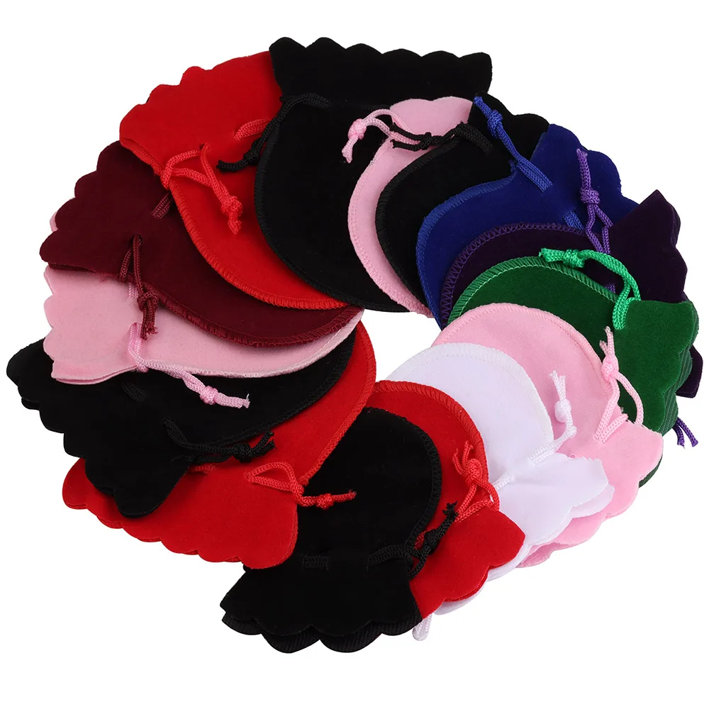 Бархатные подарочные сумки для ювелирных изделий