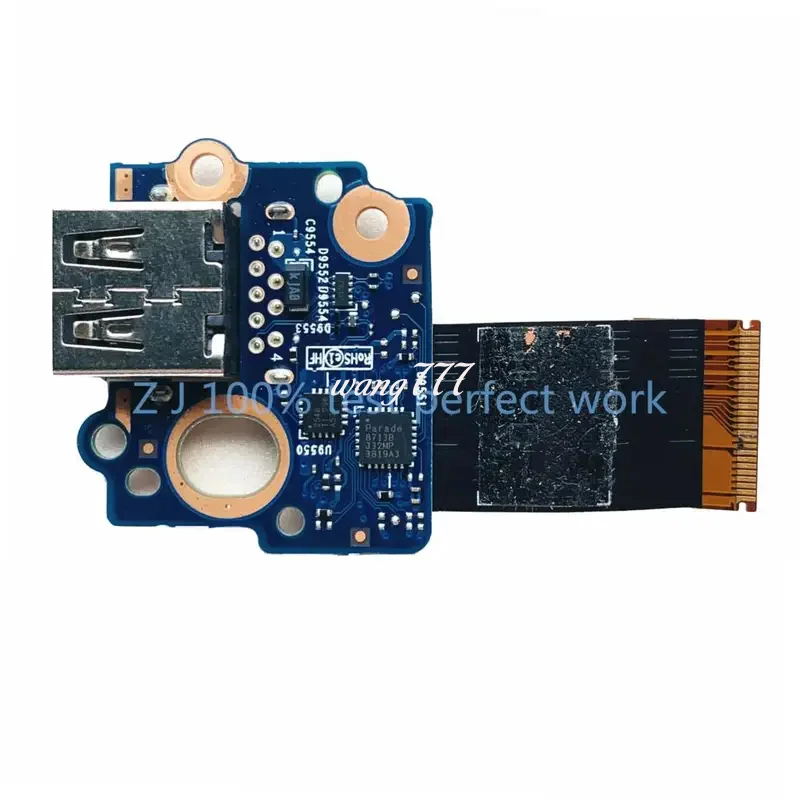 Оригинальная USB-плата SPS для ноутбука HP EliteBook 840 G6 с кабелем L62735-001 6050a 3022601 -usb-a01