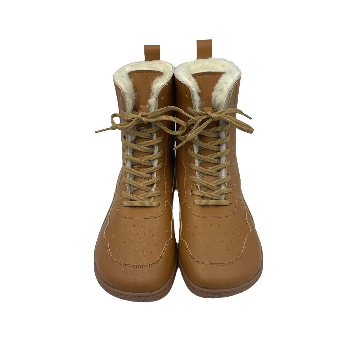 Tipsietoes Босиком Зимние сапоги средней высоты из натуральной кожи на подкладке