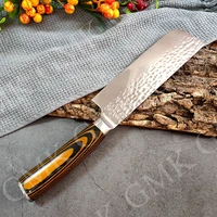 damascus steel japanese nakiri knife stainless steel chef knife slicing meat pro butcher cleaver vegetable knives cooking tools