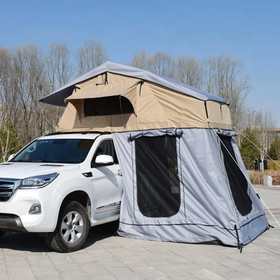 

2021 Honeycomb Panel Car Roof Top Tent Waterproof Folding Camping Equipment For Cars