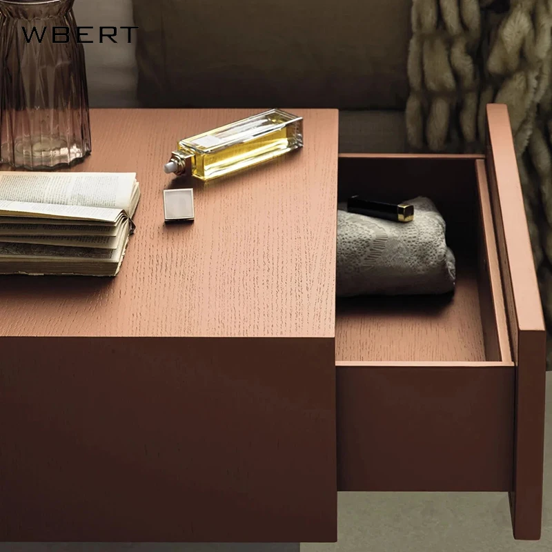 Современный скандинавский стол WBERT с одинарной планкой итальянские простые