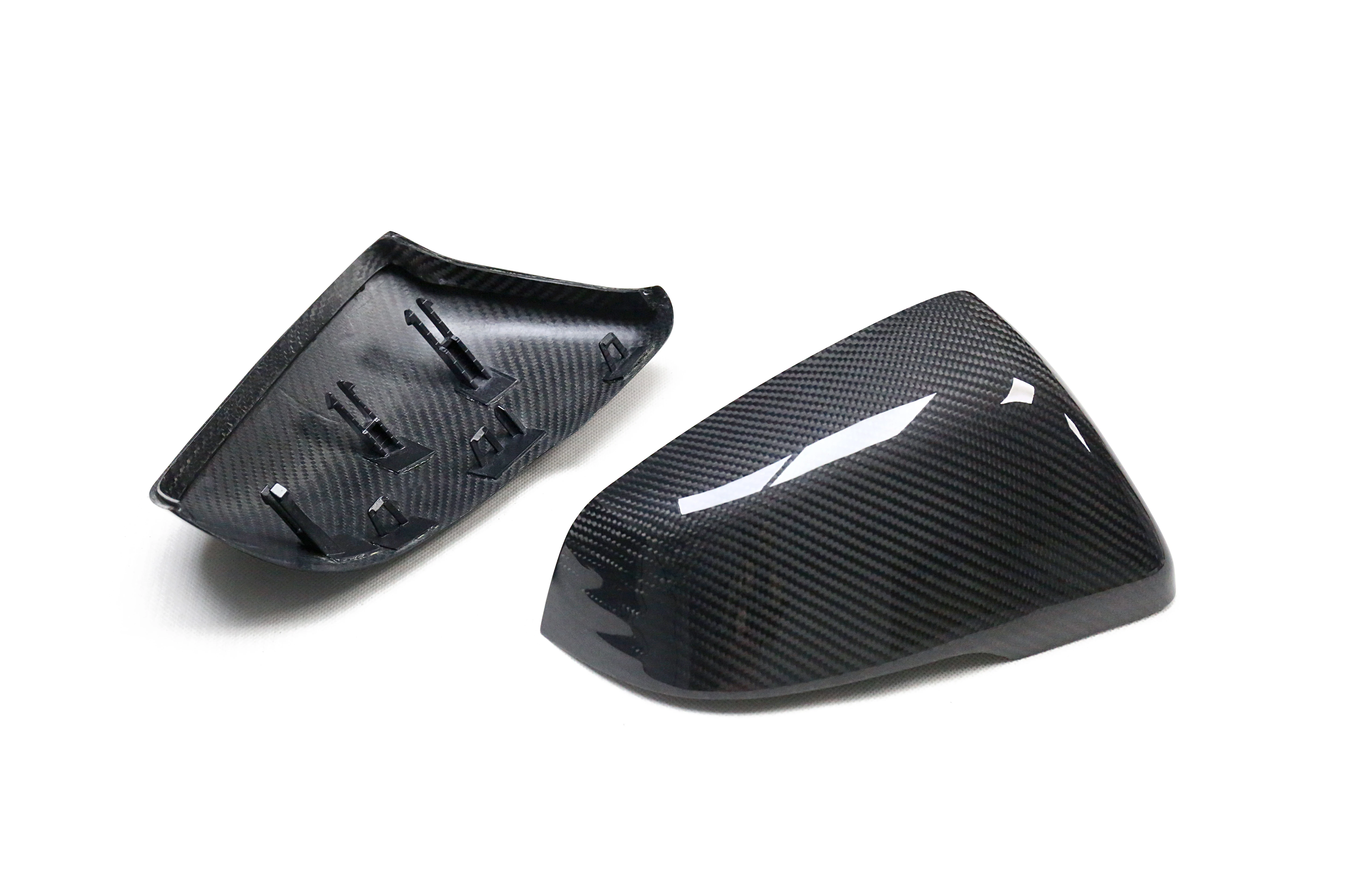 

Для BMW 1 серии F40 F52, 2 серии F44 Touring F45/F46, X1 F48/F49, X2 F39, Z4 G29, SUPRA: накладки на зеркала из ABS/настоящего карбона