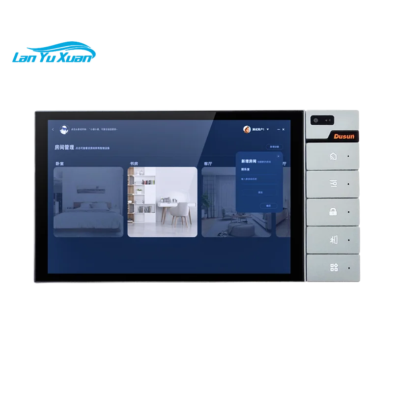 

Dusun Touch Panel Gateway Support Ble Zwave 4G Lte Tuya Zigbee 3.0 Smart Gateway Hub Wifi