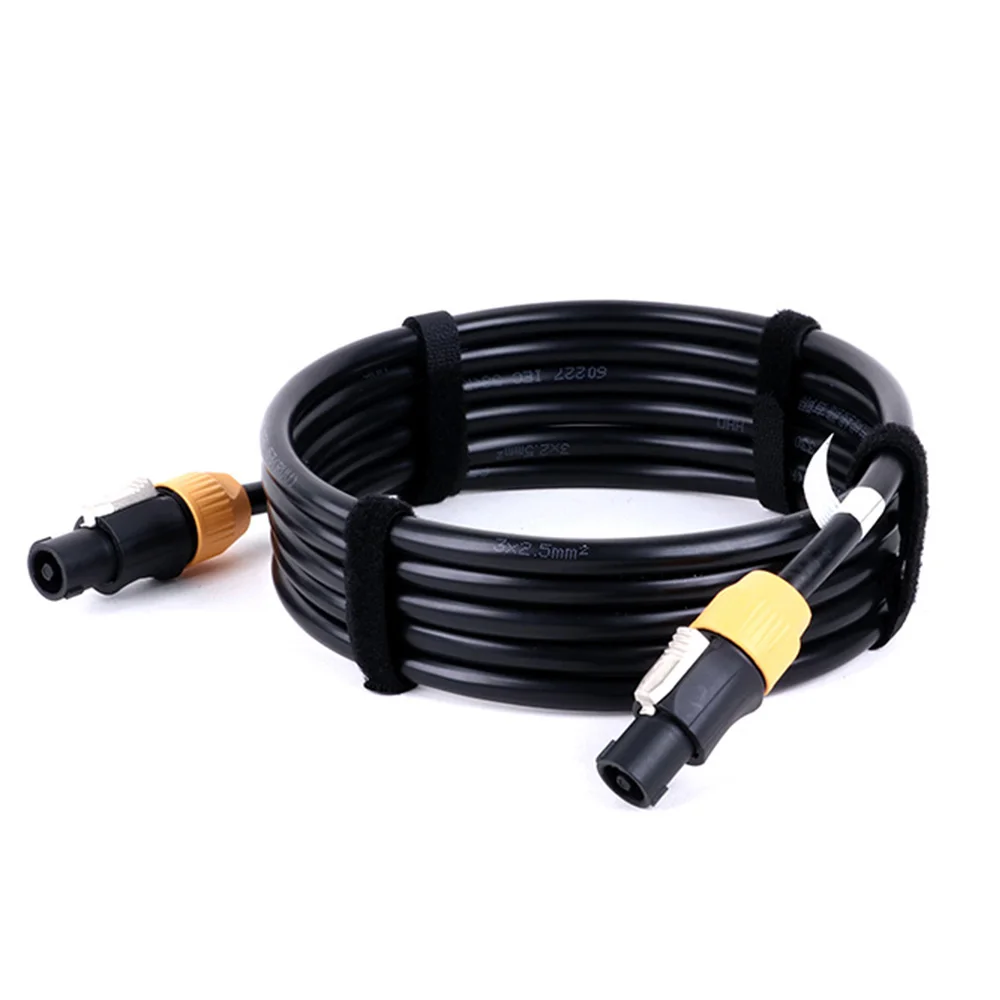 Кабель Speakon водонепроницаемый профессиональный 4-жильный удлинитель динамика с