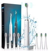 sonic electric tooth brush usb charging ipx7 waterproof remove dental plaque toothbrush washable electric whitening teeth brush