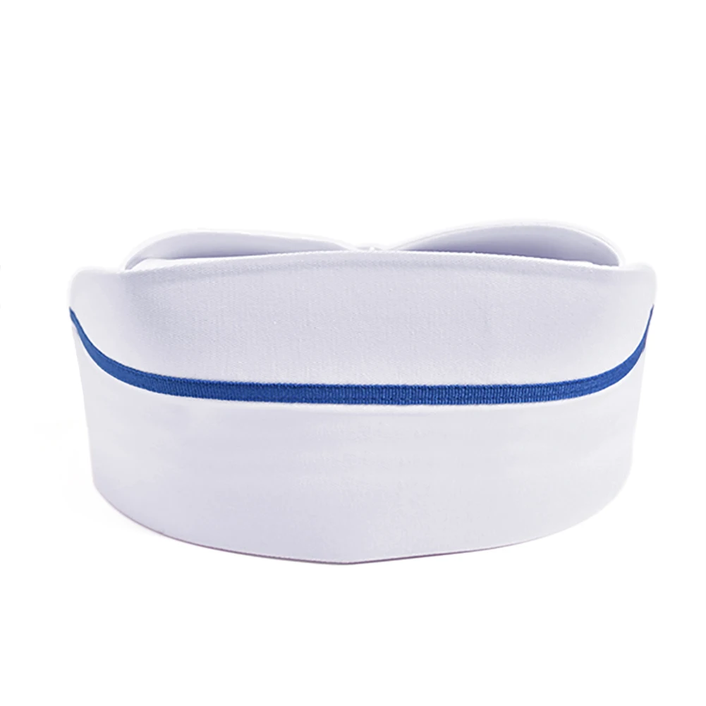 

Винтажная шапочка в полоску для костюма медсестры, шапочка для ухода за ребенком для женщин или мужчин, шапочка для медсестры