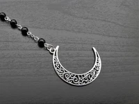 2022 new simple wind necklace moon star long star moon combination pendant gifts for your lover