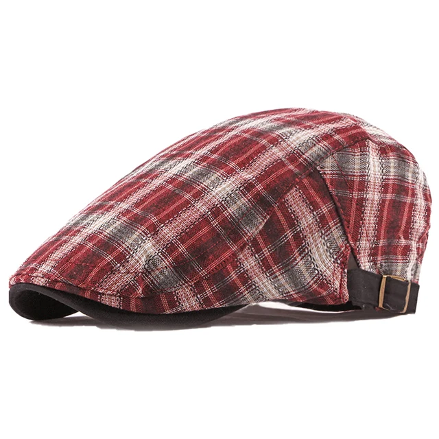 Flat Caps Unisex Cotton Linen Blended 