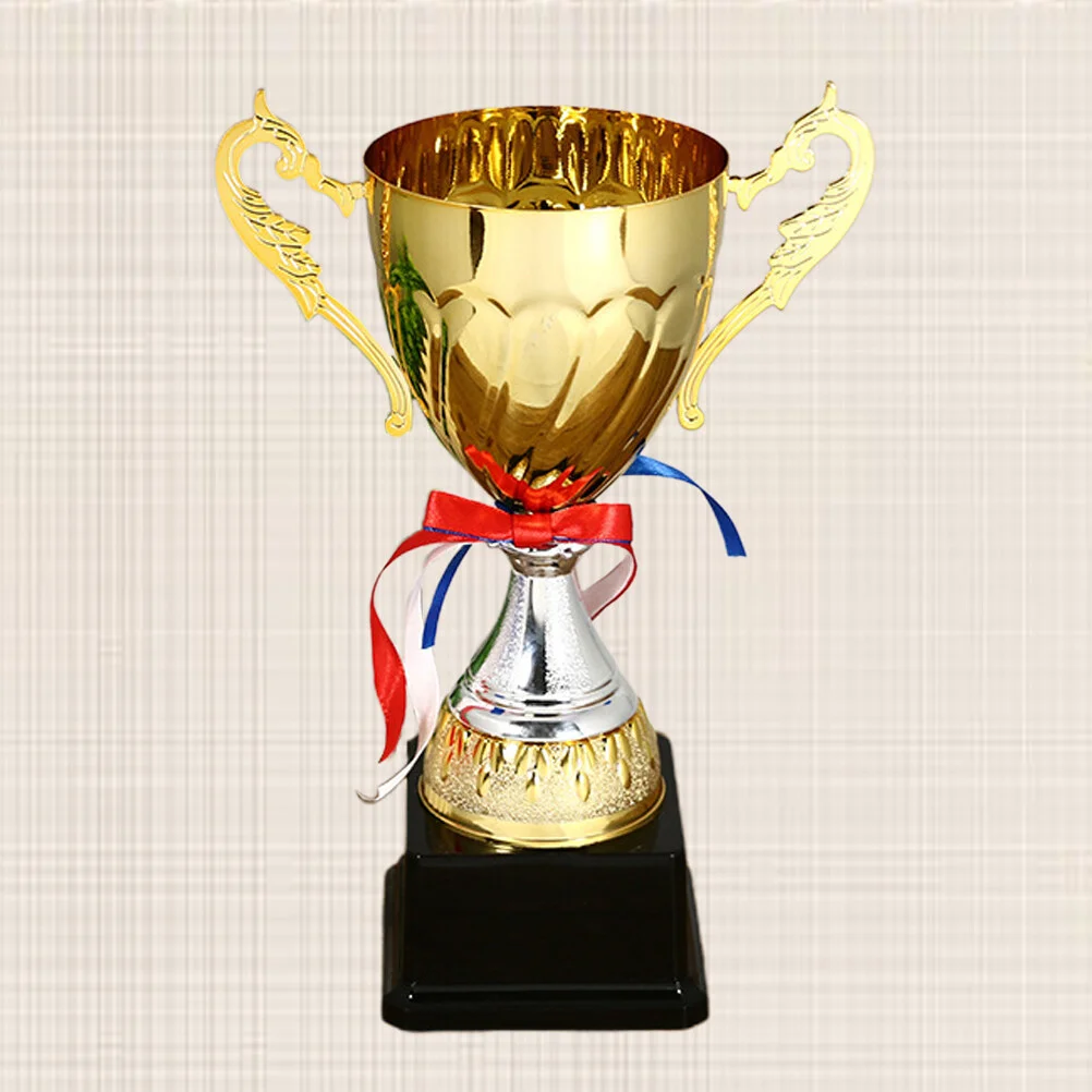 

Gold Award Trophies Metal Trophy Cups First Place Keepsake Reward Prizes Gift for Sports Tournaments School Award Game Prize