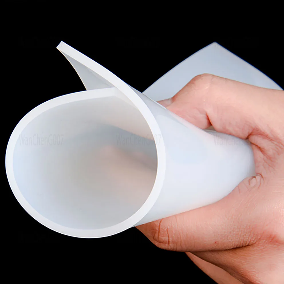 

Толщина листа силиконовой резины 0,5 1 2 3 ~ 20 мм для вакуумной печи, термостойкий силиконовый коврик, полупрозрачная листовая подушечка VMQ