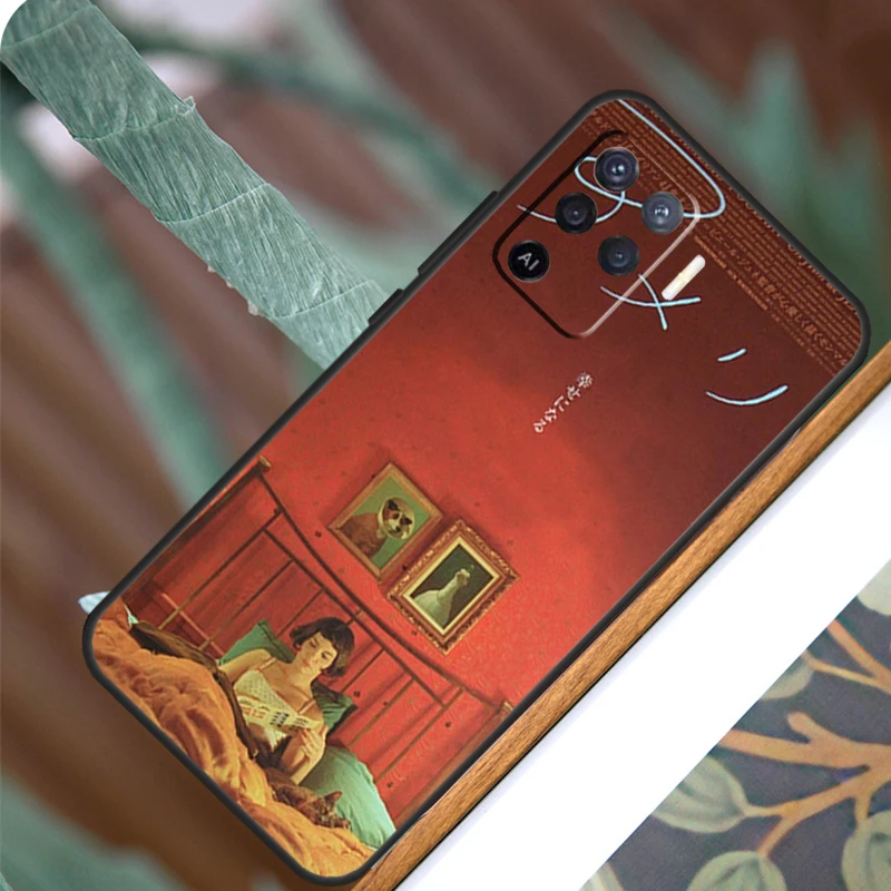 Постер Фильма Amelie для OPPO A58 A78 A98 A54 A74 A94 A16 A76 A96 A5 A9 A52 A72 A79 A53S A15 A17 A57 A77