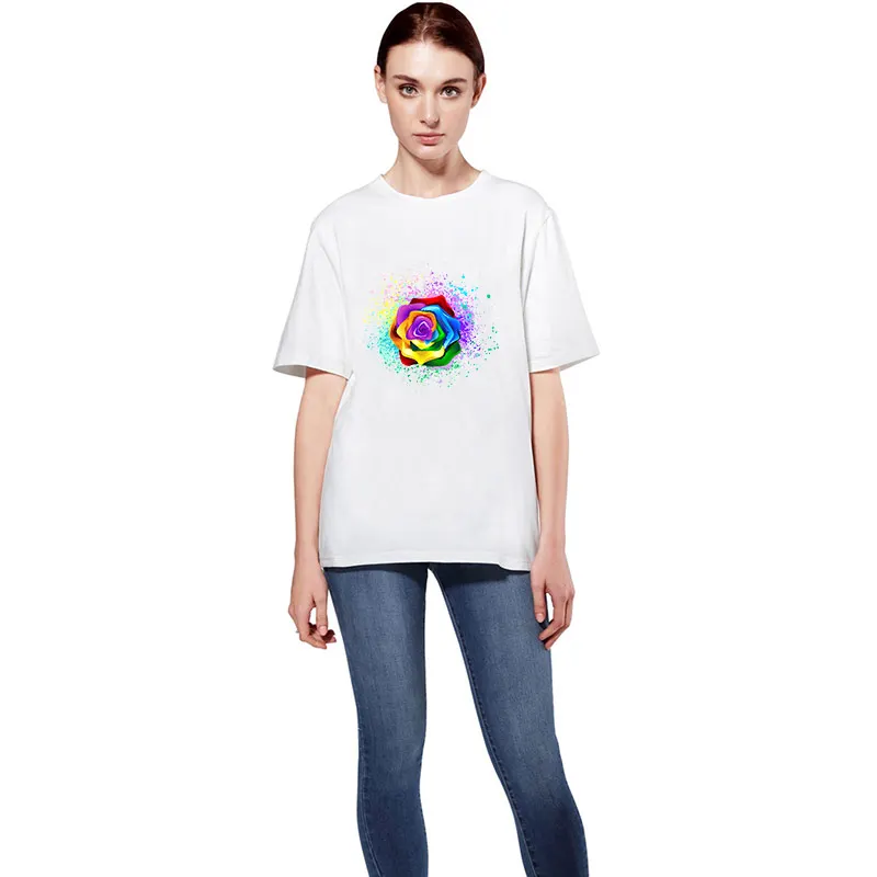 Термонаклейки на одежду с принтом животных тигр/лошадь/Жираф |