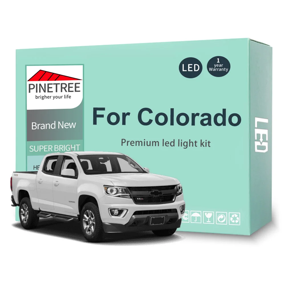 

Led Interior Light Kit For Chevrolet Chevy Colorado 2004 -2016 2017 2018 2019 2020 2021 2022 Canbus No Error