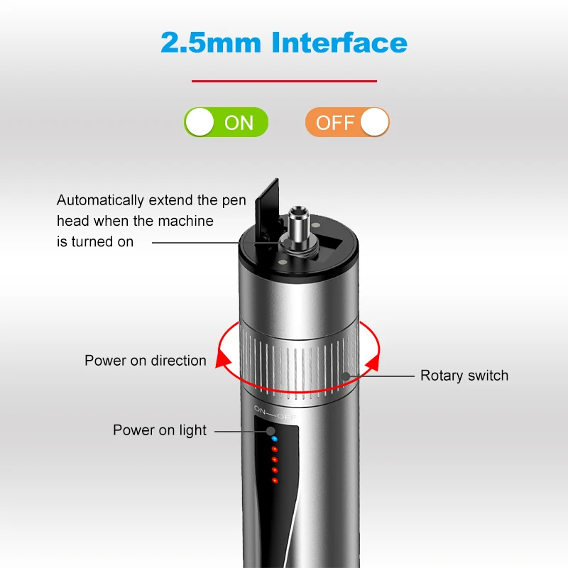 OPTFCUS Visual Fault Locator Rechargeable 30mW Fiber Optic Tester Pen FC SC ST Lithium Battery Fiber Optic Cable Laser Test Pen