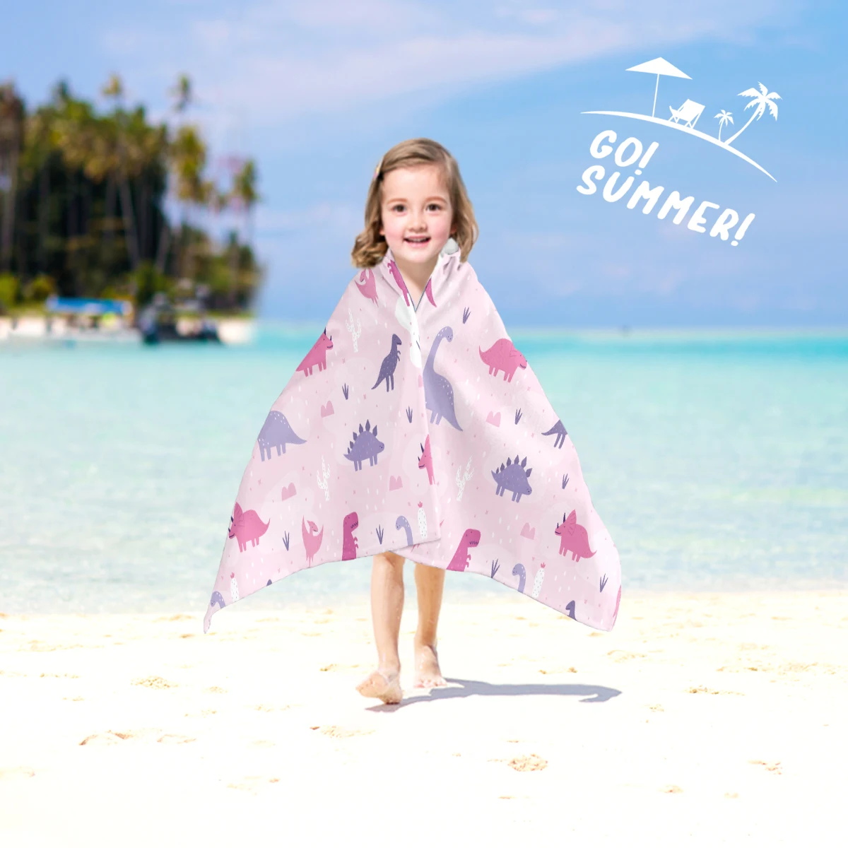 1 шт. детские полотенца из микрофибры 47x23 дюйма