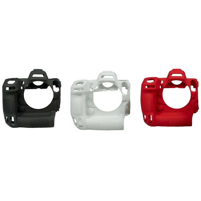 

Camera Protective Case Silicone Protective Case Suitable For Nikon Z9 Mirrorless Camera Red