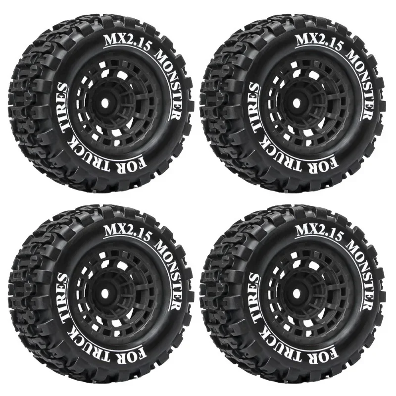 Фото Шины Mx2.15 дюйма 100*52 мм для радиоуправляемых моделей 1/16 Trxs Mini Maxx Xrt E-revo RLAARLO MJX HSP Losi и 1/18 Mini LM для внедорожных гонок №4