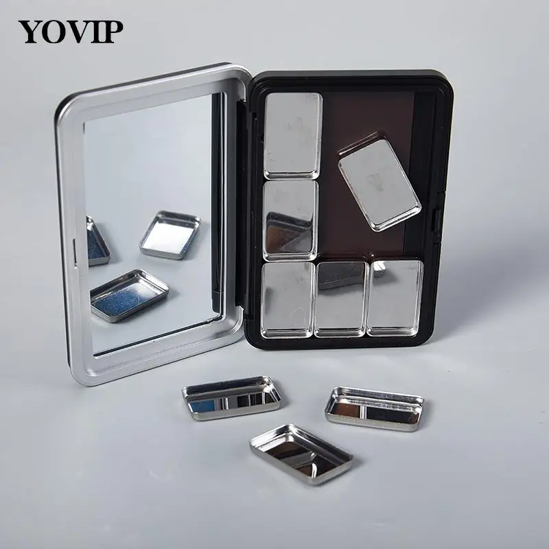 Коробка для хранения теней век сделай сам искусственная Пустая палитра тарелка