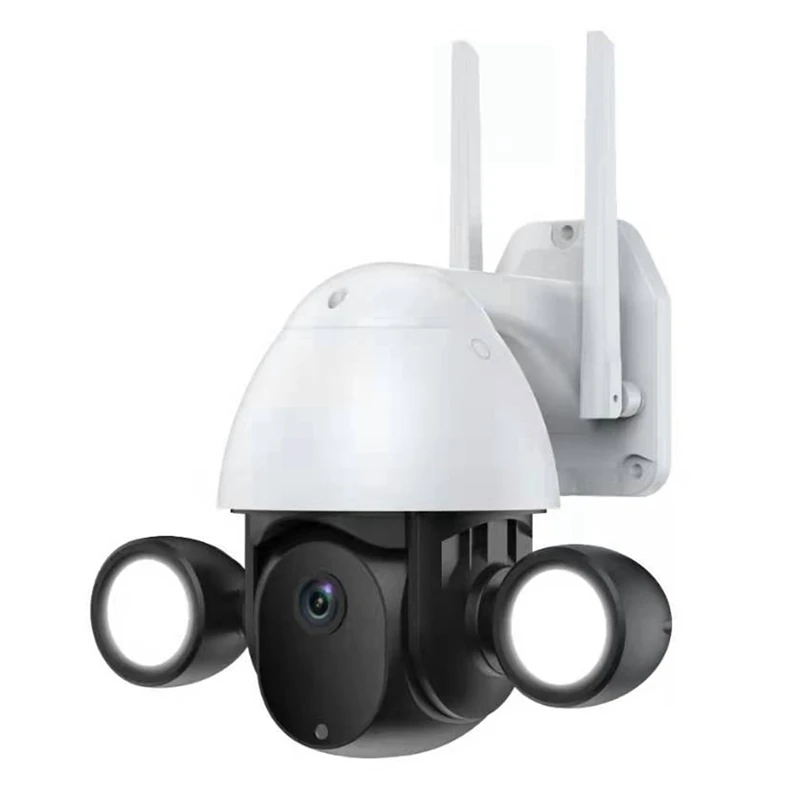 

WIFI Security Camera Floodlight Camera CCTV 2MP Color Night Vision 2-Way Audio Motion Detection For Tuya Smart
