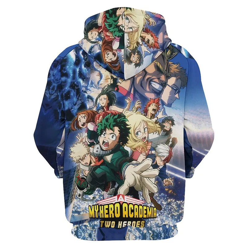 

My Hero Academia Hoodie Men Clothing 3D kuroko no basket Printed New in Hoodies Women Harajuku Fashion y2k Pullover Hooded Hoody