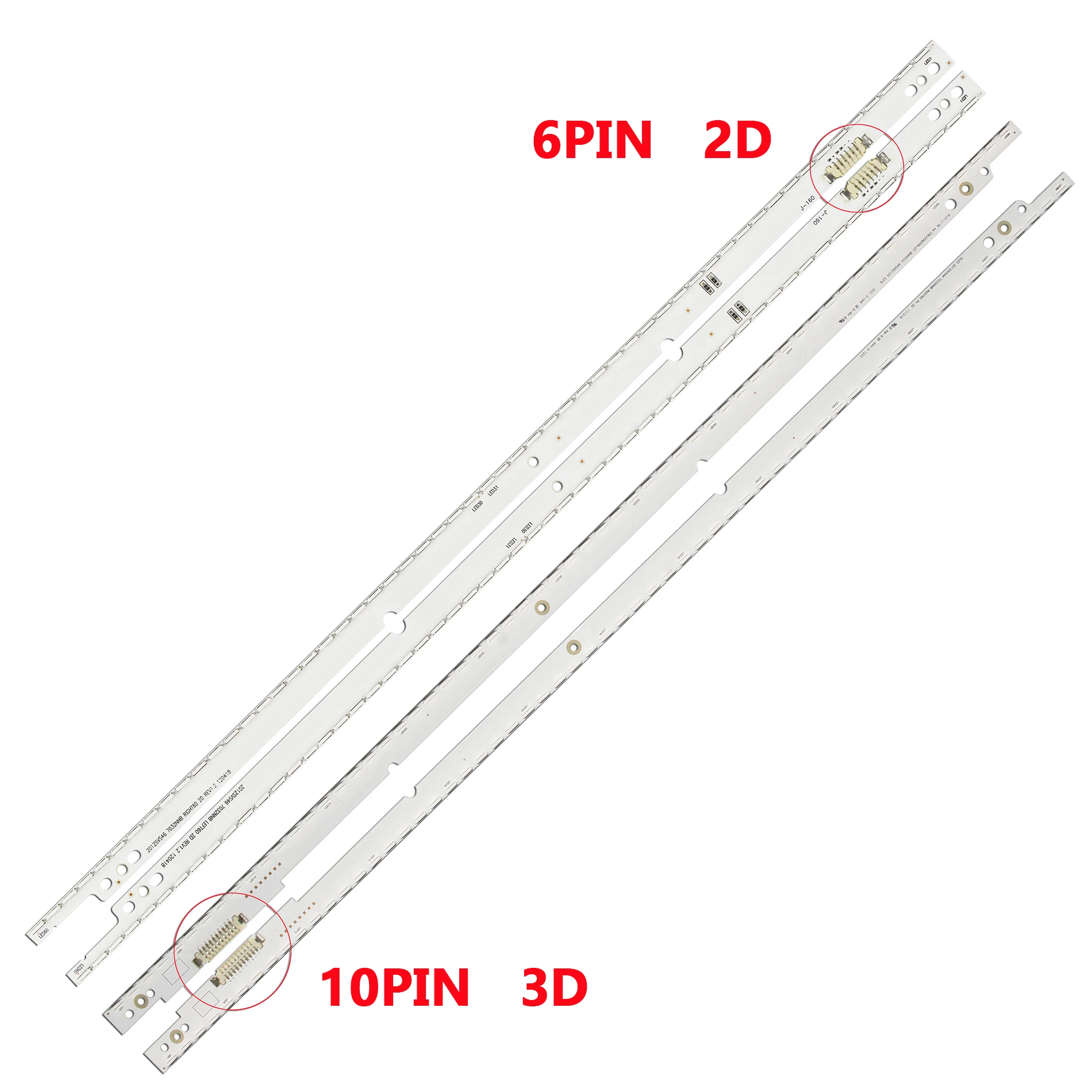 

Лента светодиодной подсветки для UE46ES6750S UE46ES6750M UE46ES6750 UE46ES6757S UE46ES6757 46NNB 2D 3D-7032LED-MCPCB-L R V1GE-460SMA-R3