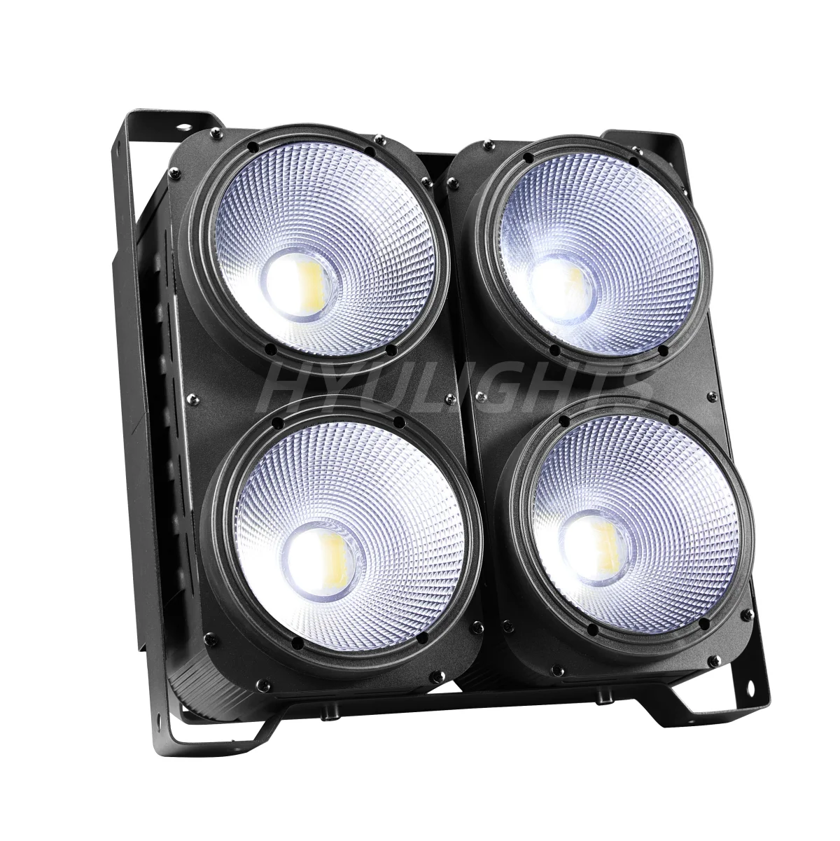 1/2/4 Pcs 4 Eyes Led COB Blinder Lights 4x100W 400W Par Cool White&ampWarm White Wash Beam DJ DMX 512 Strobe Stage
