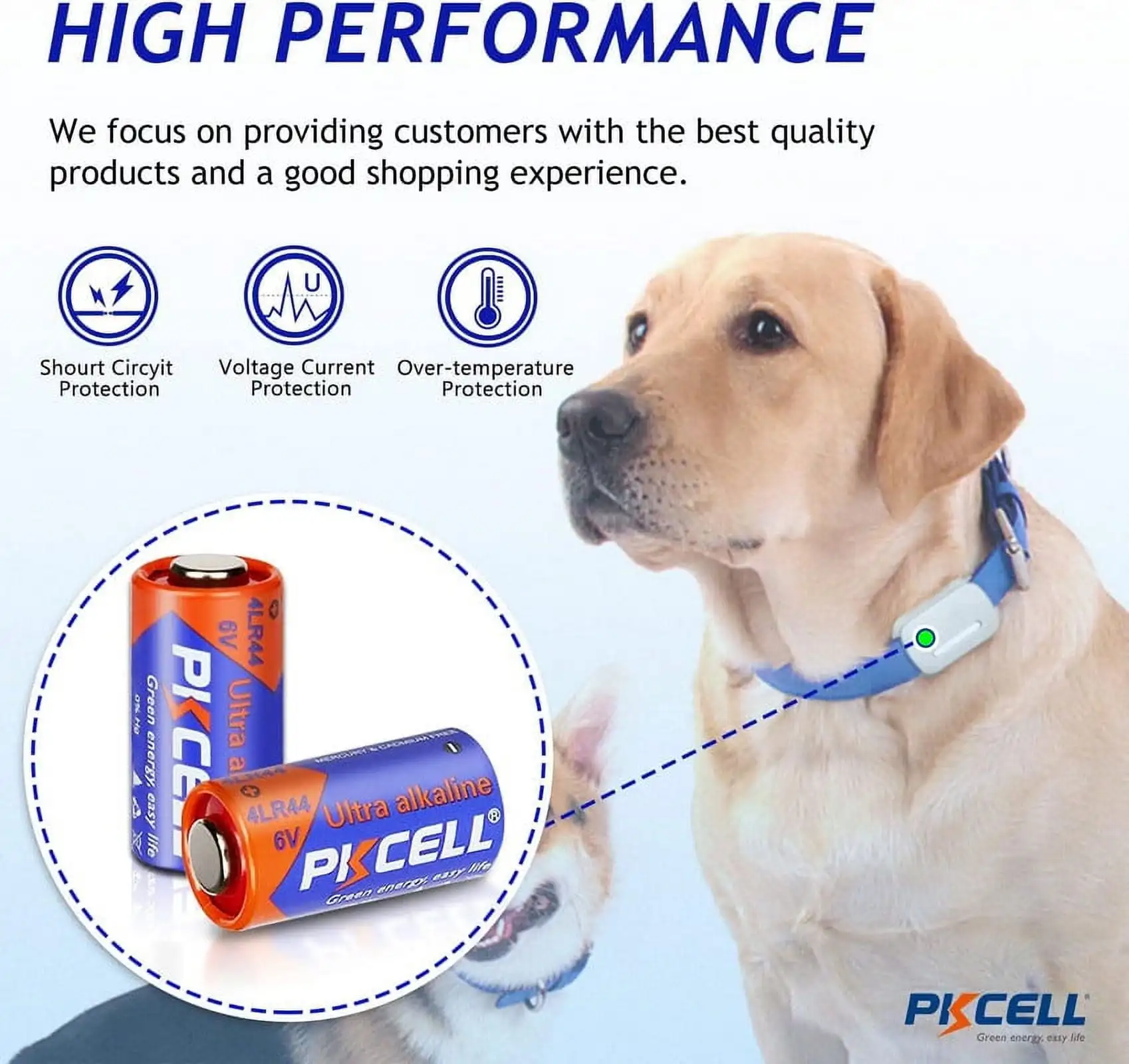 Аккумулятор PKCELL 60PACK 4LR44 6 В