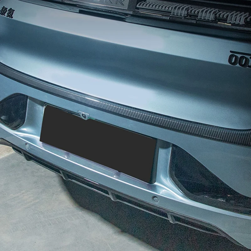 Защитная крышка для заднего порога автомобиля наклейка украшения стильные